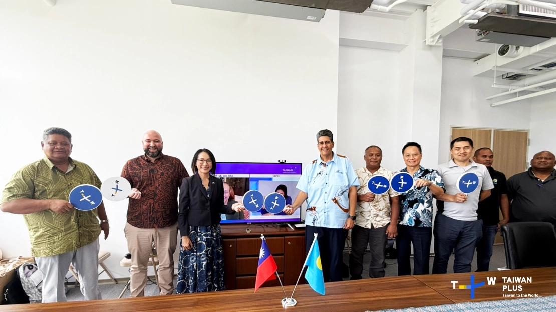TaiwanPlus 正式落地帛琉  開啟台帛媒體合作新篇章