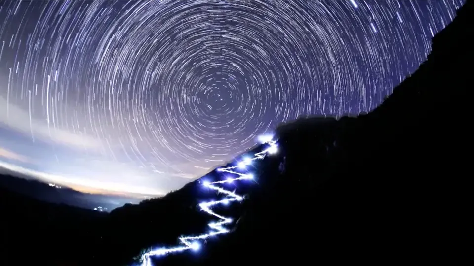 The Starry Skies: The Main Peak of Yushan - Above Taiwan's Tallest Mountain