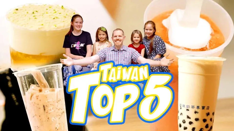 Taiwan Top 5: Taiwan Bubble Milk Tea Compilation Ep3