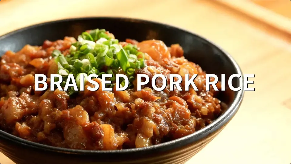Braised Pork Rice - Taiwan Bites Ep2
