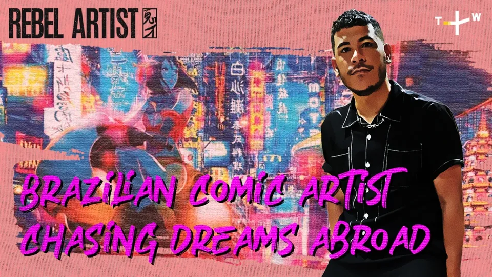 Taiwanese Culture Through Brazilian Lens: Comic Artist Lucas - Rebel Artist Ep4