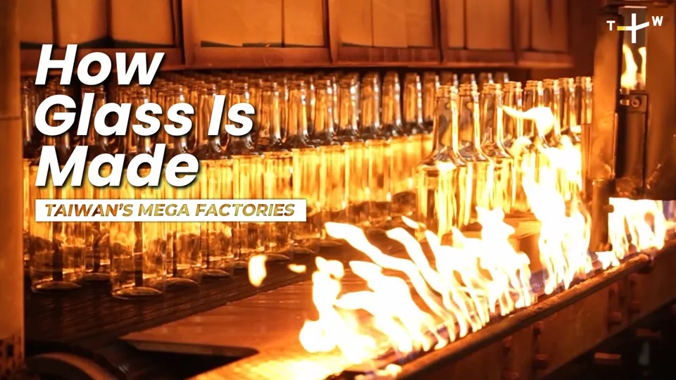 Inside a World-Class Glass Factory - Taiwan’s Mega Factories