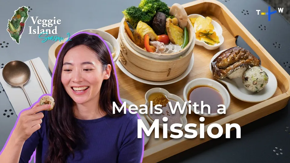 Vegan Taiwanese Food by the Buddhist Charity Tzu Chi - Veggie Island Ep8