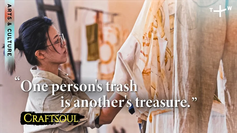 The Unconventional Method of Dyeing Fabric With Rust - CRAFTSOUL Ep3