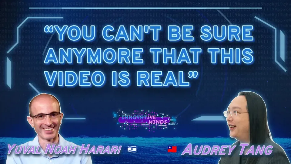 Sapiens Author Yuval Noah Harari on What AI Holds for Our Societies -InnomindsS2