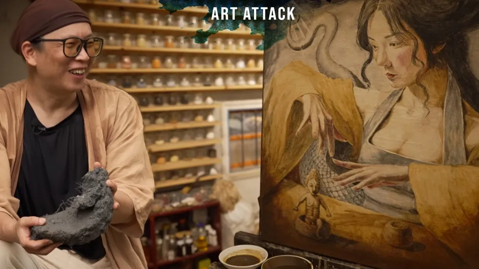 Creating Painting Pigments From Nature-Art Attack S2 Ep. 2