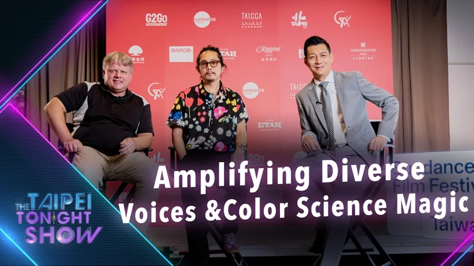 Telling Human Stories & The Art of Color in Film - Taipei Tonight Show Ep3