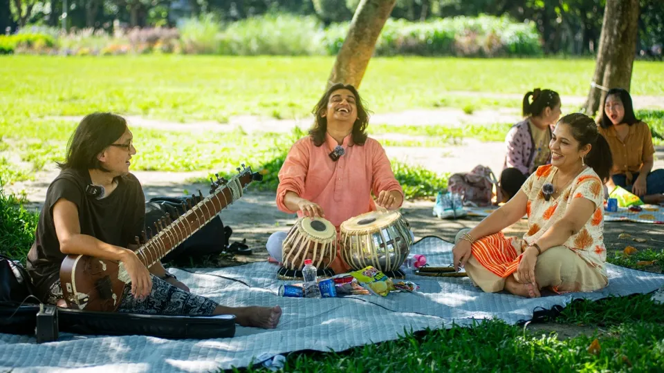 Nobody Expected this EPIC Tabla Cover!-Namaste Taiwan Ep. 2