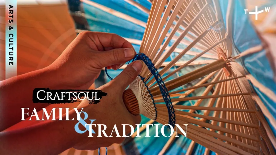Crafting Oil-Paper Umbrella in the Authentic Hakka Way - CRAFTSOUL Ep5