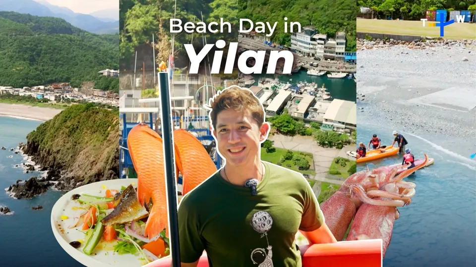 Water Sports on the Beach in Yilan - Show Me Taiwan Ep5