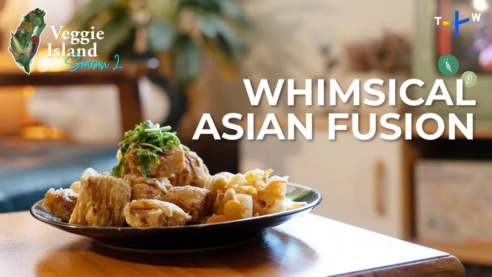 Creative Vegetarian Food Inspired by Childhood Memories - Veggie Island Ep1